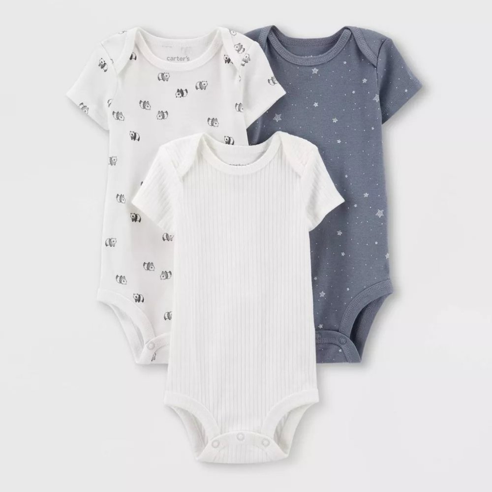 3M Carter's "Just One You" Baby 3-pack Bodysuits
